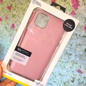 iPhone 11 Pro Max Leather Case & Wrist Wrap
